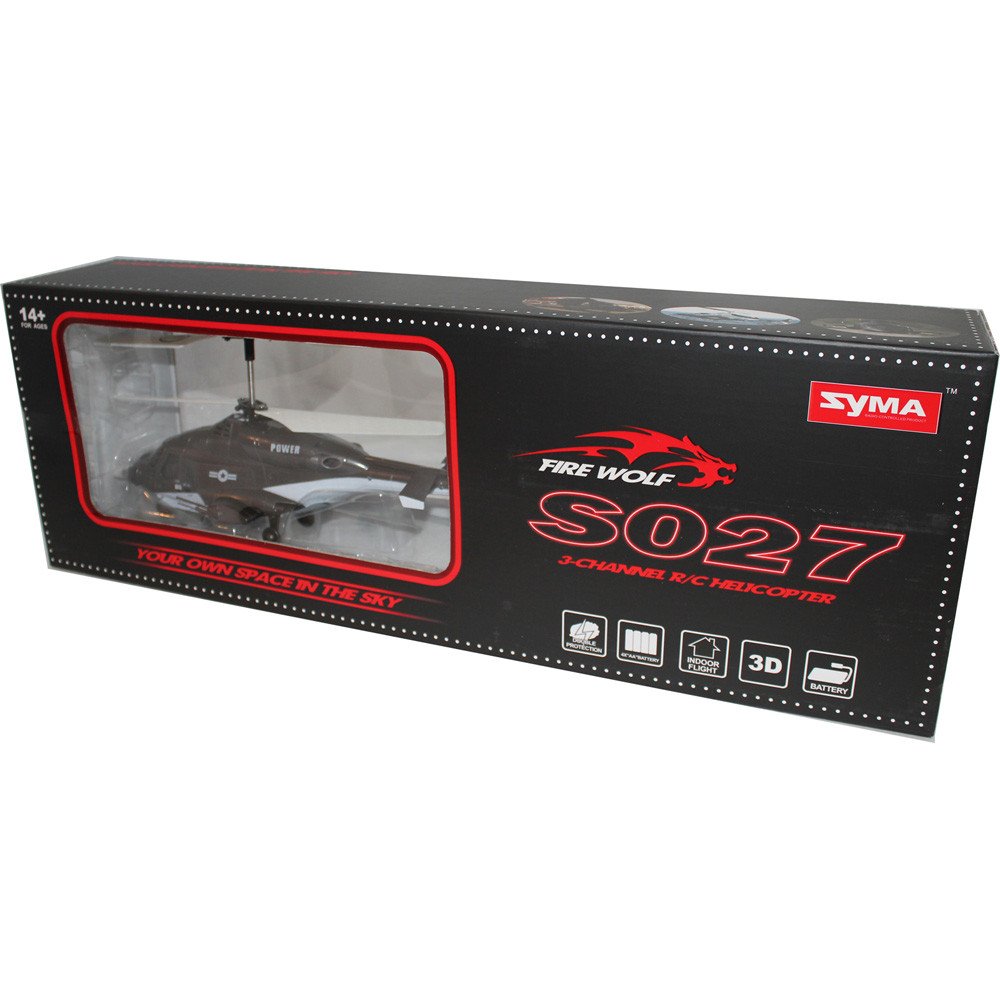 Радиоуправляемый вертолет Syma Fire Wolf S027