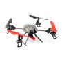 Радиоуправляемый квадрокоптер WL toys V989 2.4GHz с пушкой стреляющей ракетами - V989