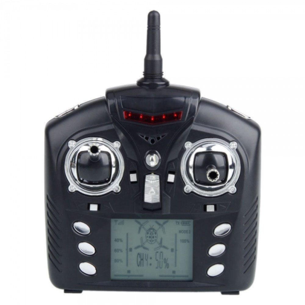 Радиоуправляемый квадрокоптер WL toys V989 2.4GHz с пушкой стреляющей ракетами - V989