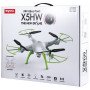 Радиоуправляемый белый квадрокоптер Syma X5HW с барометром Wi-Fi FPV - X5HW