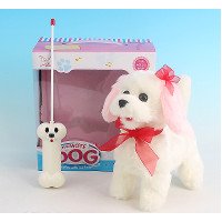 Радиоуправляемая плюшевая собака "Болонка" Nanyang 9697B4