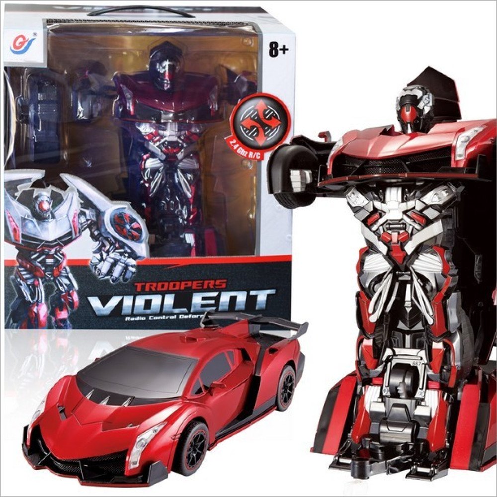Радиоуправляемый робот-трансформер JQ Troopers Violent - TT667B