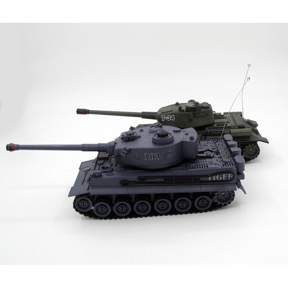 Радиоуправляемый танковый бой T34 и Tiger 1:28 - 99824