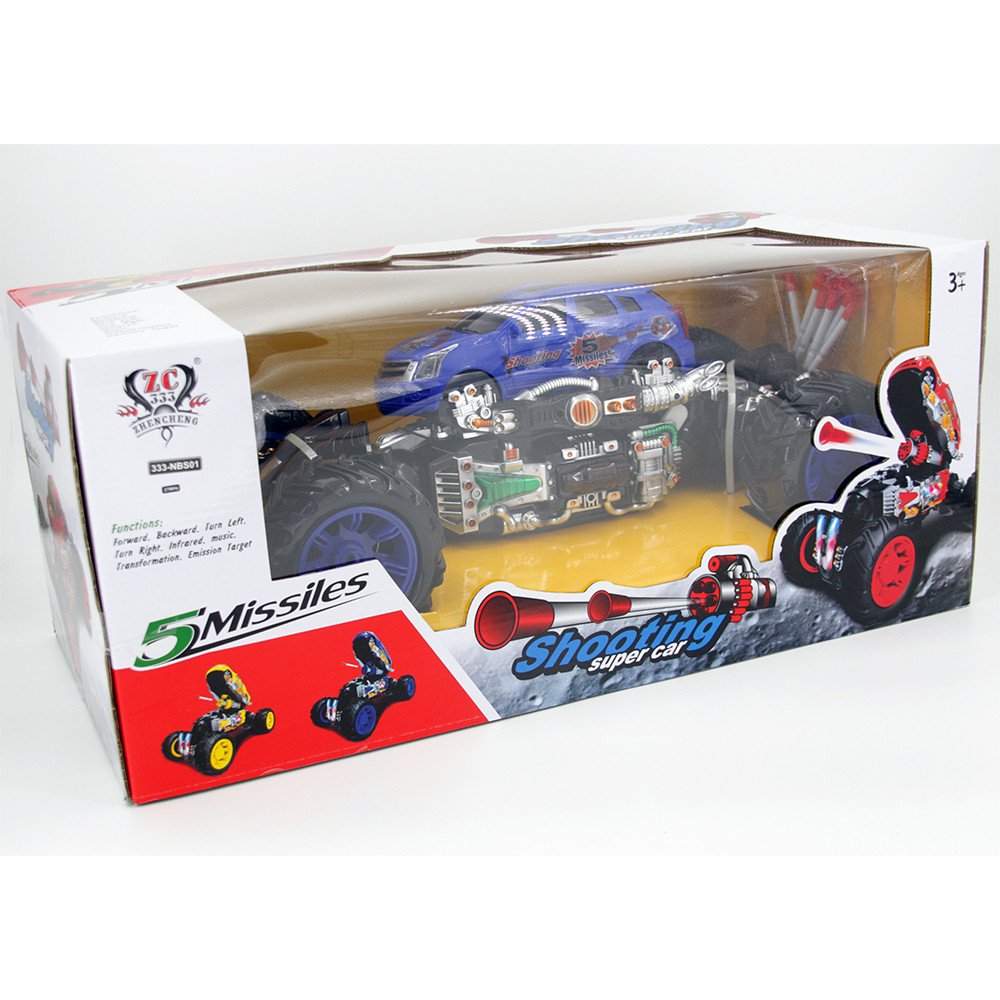 Радиоуправляемый автомобиль Каркадер синий - 333-NBS01