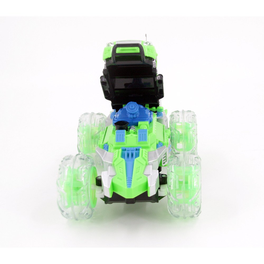 Радиоуправляемый зеленый джип с водяной пушкой - 333-SS01