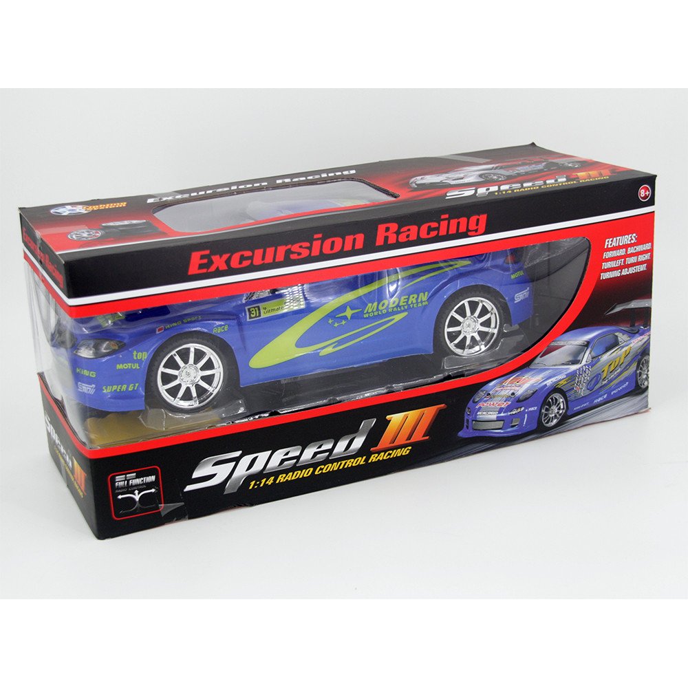 Радиоуправляемый автомобиль для дрифта Subaru Impreza WRC GT Blue 1:14 - 828-1-B