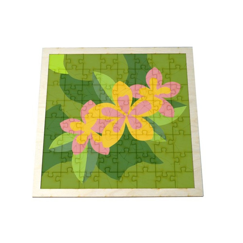 Пазл деревянный Lemmo Цветок - 00-5
