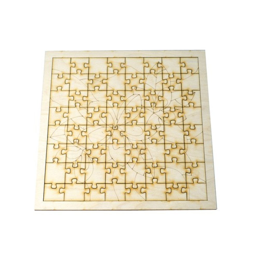 Пазл деревянный Lemmo Цветок - 00-5