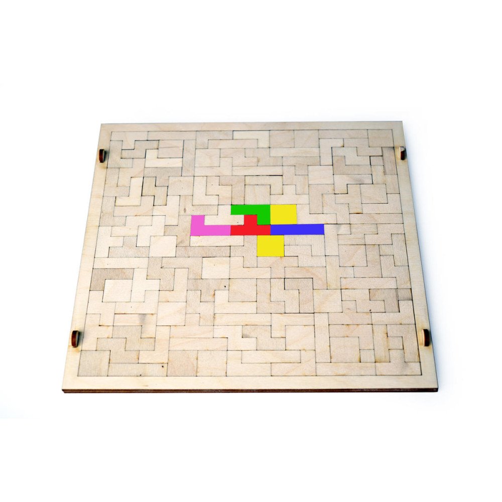 Набор деревянный Lemmo Игра Тетрис - 00-21