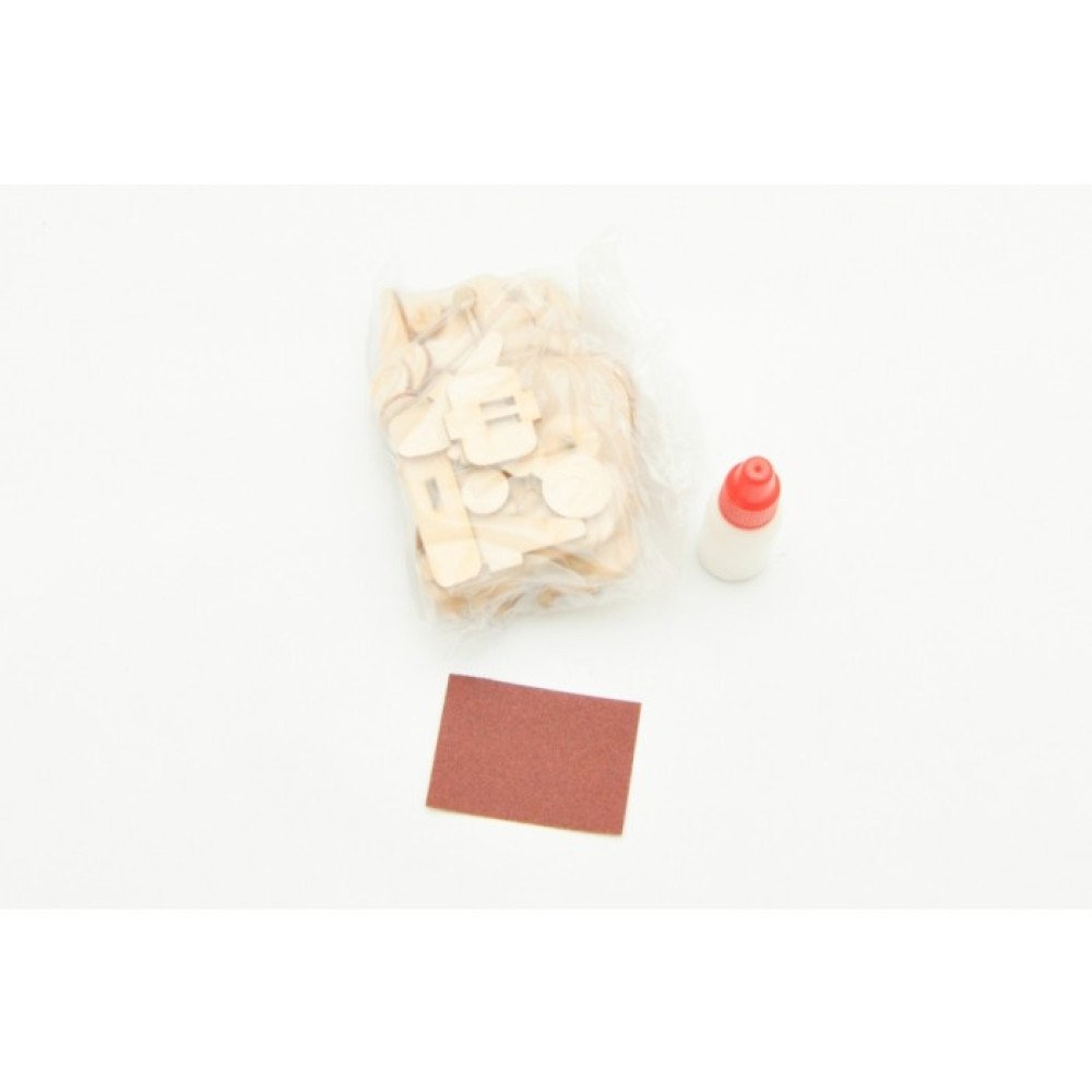 Конструктор 3D деревянный подвижный Lemmo Робот Флеш - Р-2