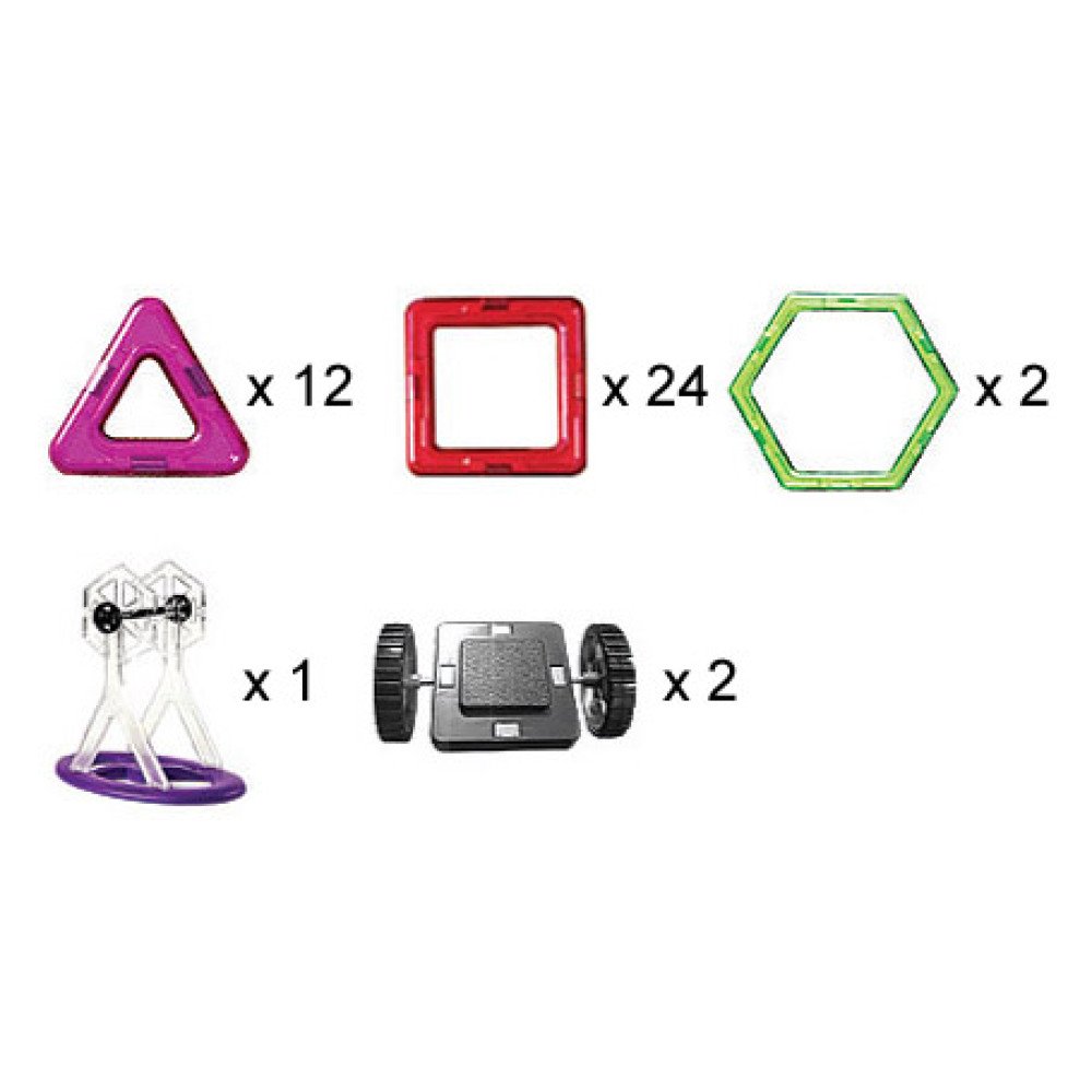 Магнитный 3D конструктор Магникон MK-48