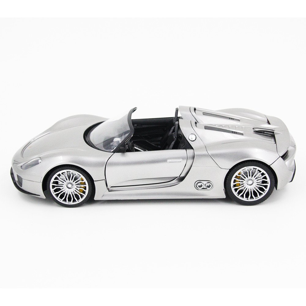Радиоуправляемая машина Porsche 918 Spider Silver 1:14 - 2246J-S
