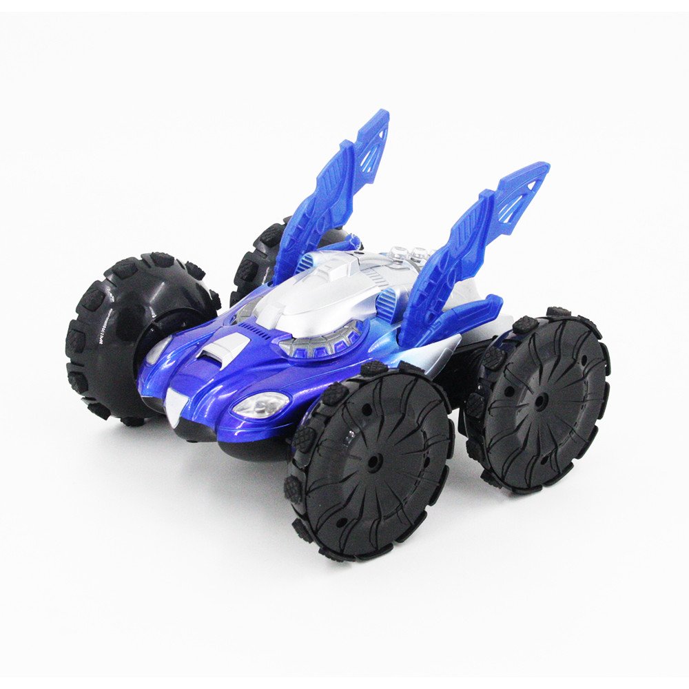 Радиоуправляемая амфибия перевертыш YED Blue Aqua Stunt - YE8881