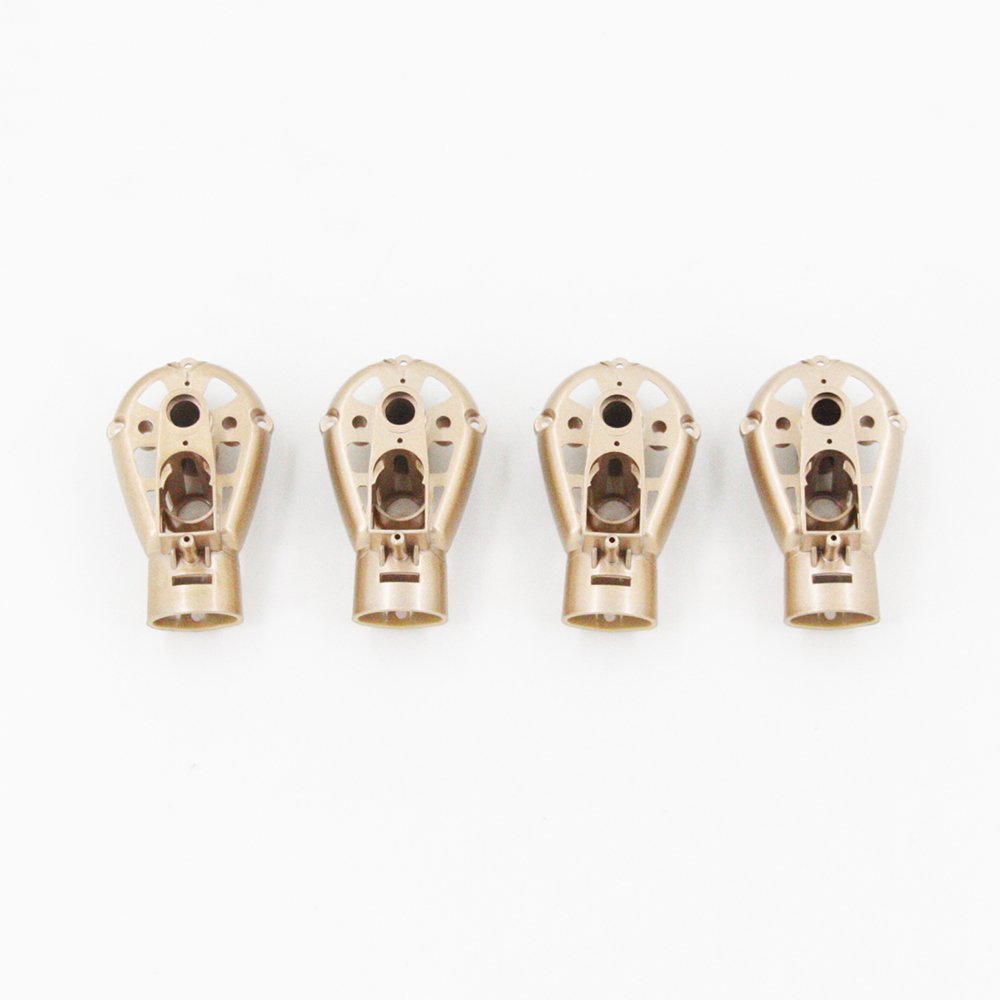 Верхняя часть крепления мотора (золотой) для квадрокоптера MJX X401H - MJX-401H06