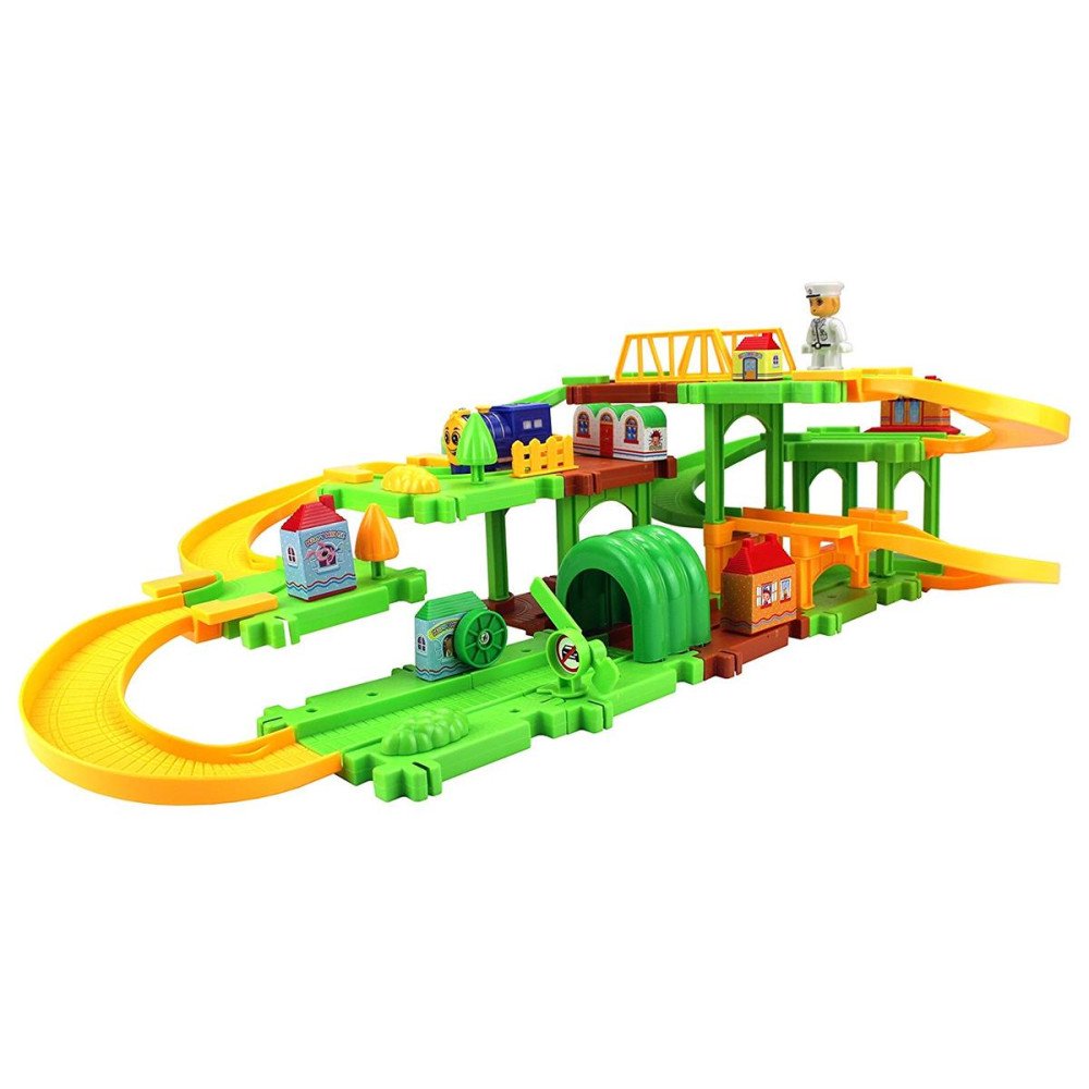 Детский автотрек-железная дорога Happy Commander - HC1512