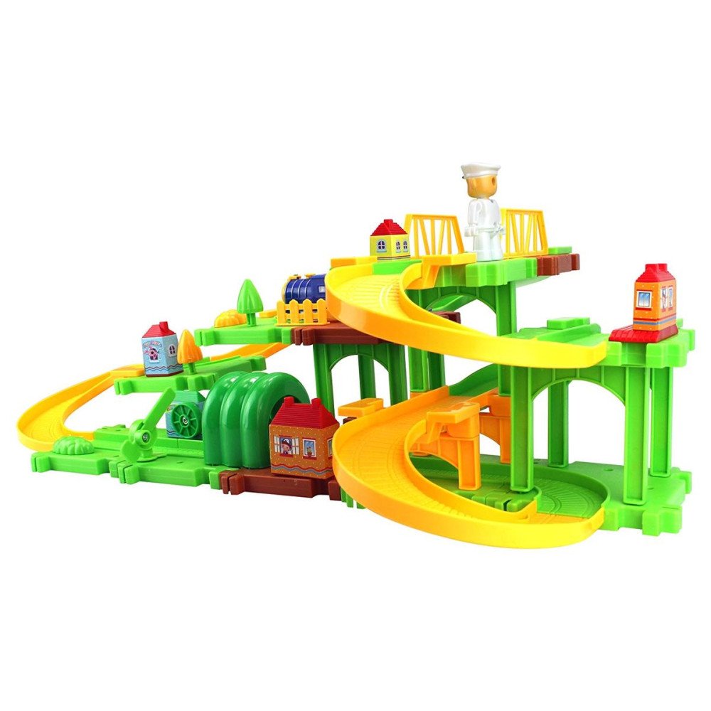 Детский автотрек-железная дорога Happy Commander - HC1512