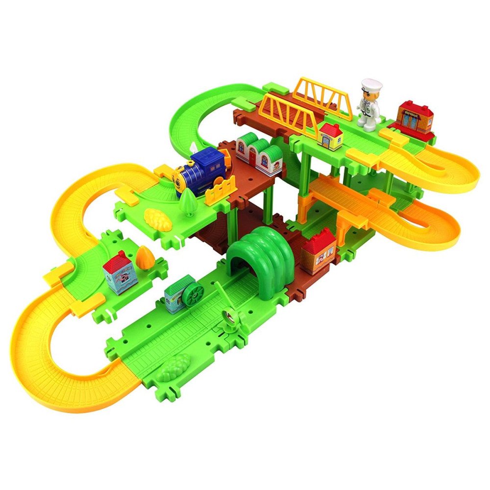 Детский автотрек-железная дорога Happy Commander - HC1512