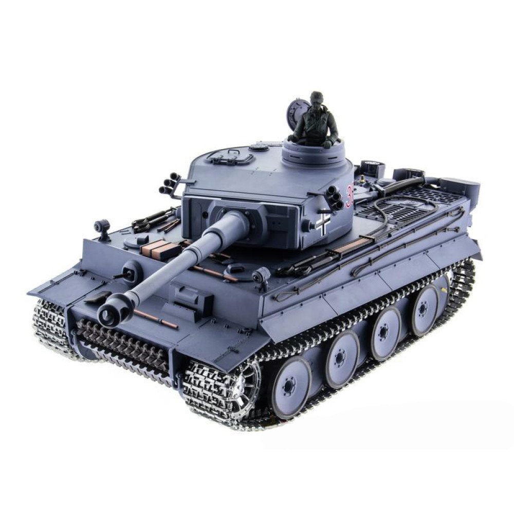 Радиоуправляемый танк HL Tiger / Тигр Li-Ion с дымом 1:16 2.4G - HL-3818-1PRO