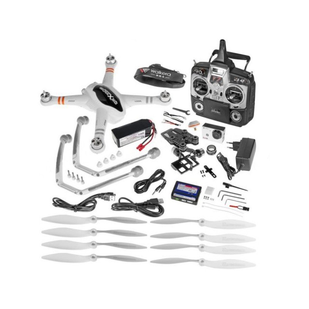 Радиоуправляемый квадрокоптер Walkera QR X350 Pro FPV (Devo F7, iLook Camera, G-2D подвес)