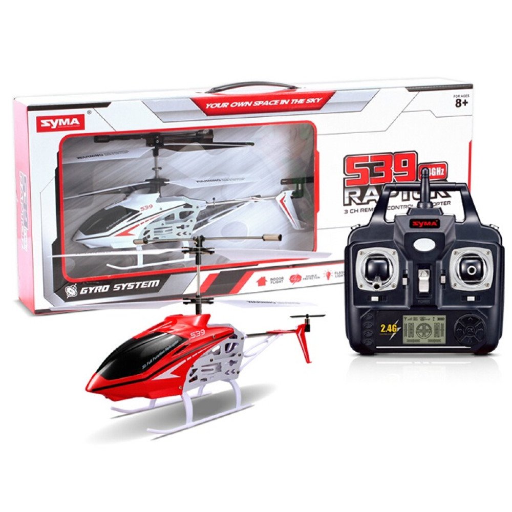 Радиоуправляемый вертолет с гироскопом Syma S39 2.4G