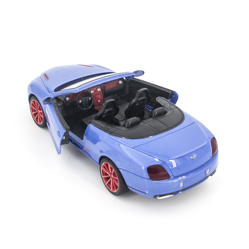 Радиоуправляемая машина MZ Bentley Continental GT Supersport ISR 2011 Blue 1:14, открываюся двери и капот - MZ-2249J-B