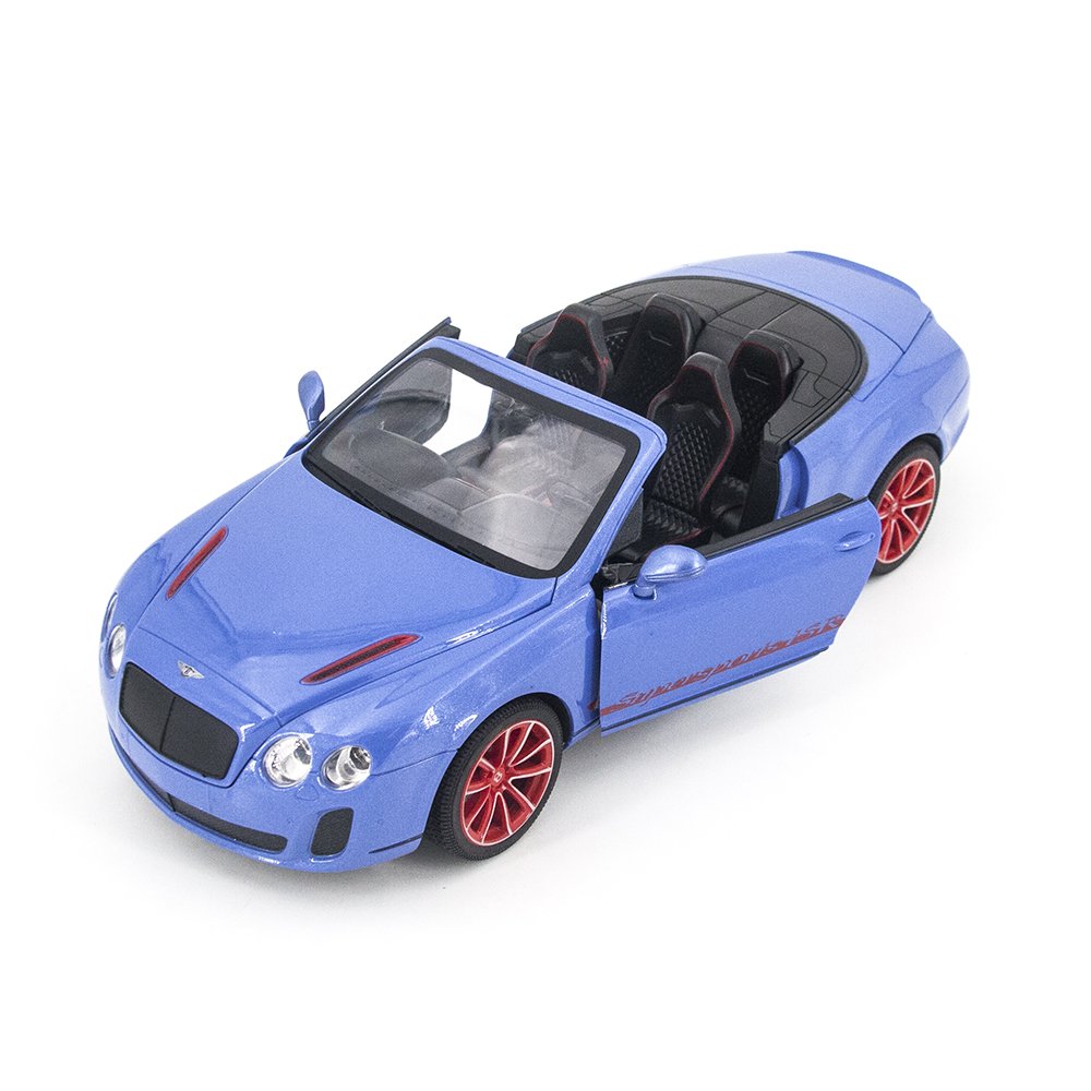 Радиоуправляемая машина MZ Bentley Continental GT Supersport ISR 2011 Blue 1:14, открываюся двери и капот - MZ-2249J-B