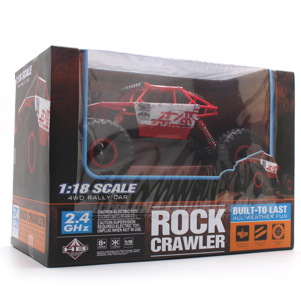 Радиоуправляемый краулер Rock Through 4WD 1:18 2.4G - HB-P1801 HuangBo Toys