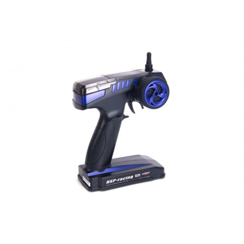 Радиоуправляемый автомобиль для дрифта HSP Flying Fish 1 LED фары 4WD 1:10 2.4G - 94123T-12340-BL