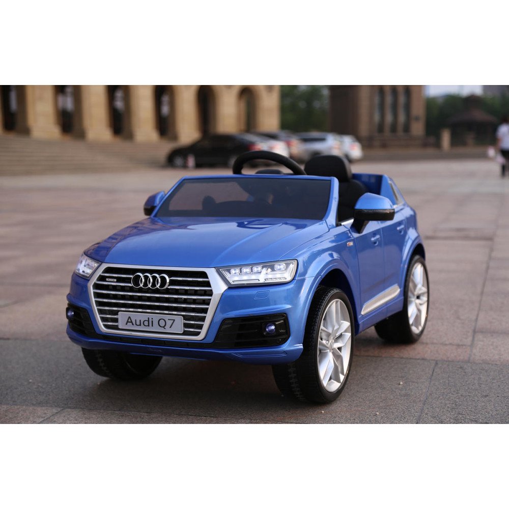 Детский электромобиль Audi Q7 LUXURY 2.4G - Blue - HL159-LUX-BL