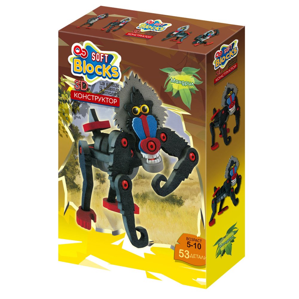 Мягкий конструктор из EVA Soft Blocks ESB-3109