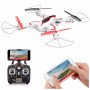 Радиоуправляемый белый квадрокоптер Syma X56W Folding Wizard (FPV, Headless) - X56W-W