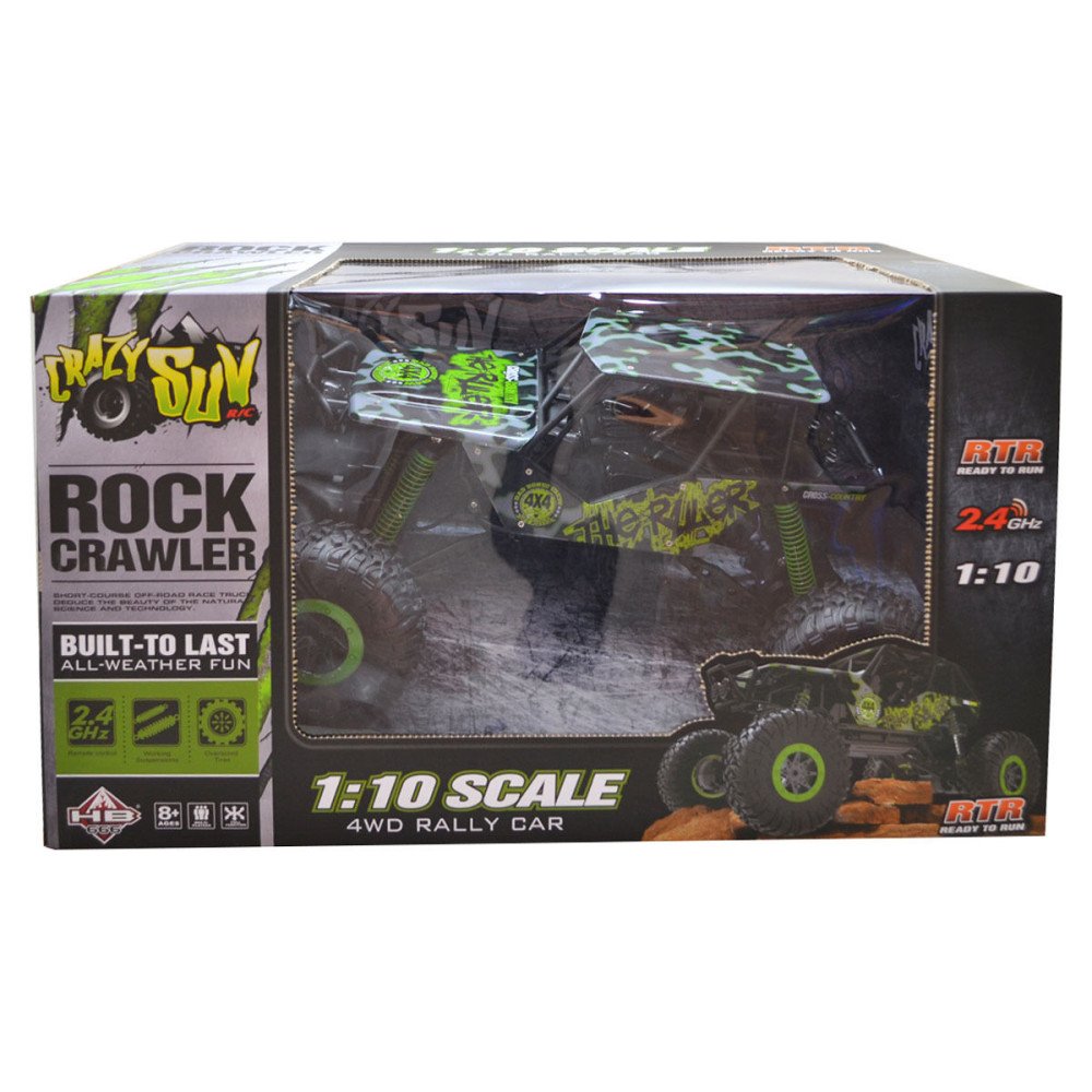 Радиоуправляемый краулер Rock Crawler 4WD RTR 1:10 2.4G - HB-P1003 HuangBo Toys