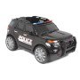 Детская полицейская машина Ford Explorer Police Black 12V 2.4G- CH9935, с мигалками