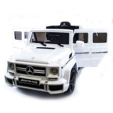 Детский электромобиль Mercedes Benz G63 LUXURY 2.4G - White - HL168-LUX-W