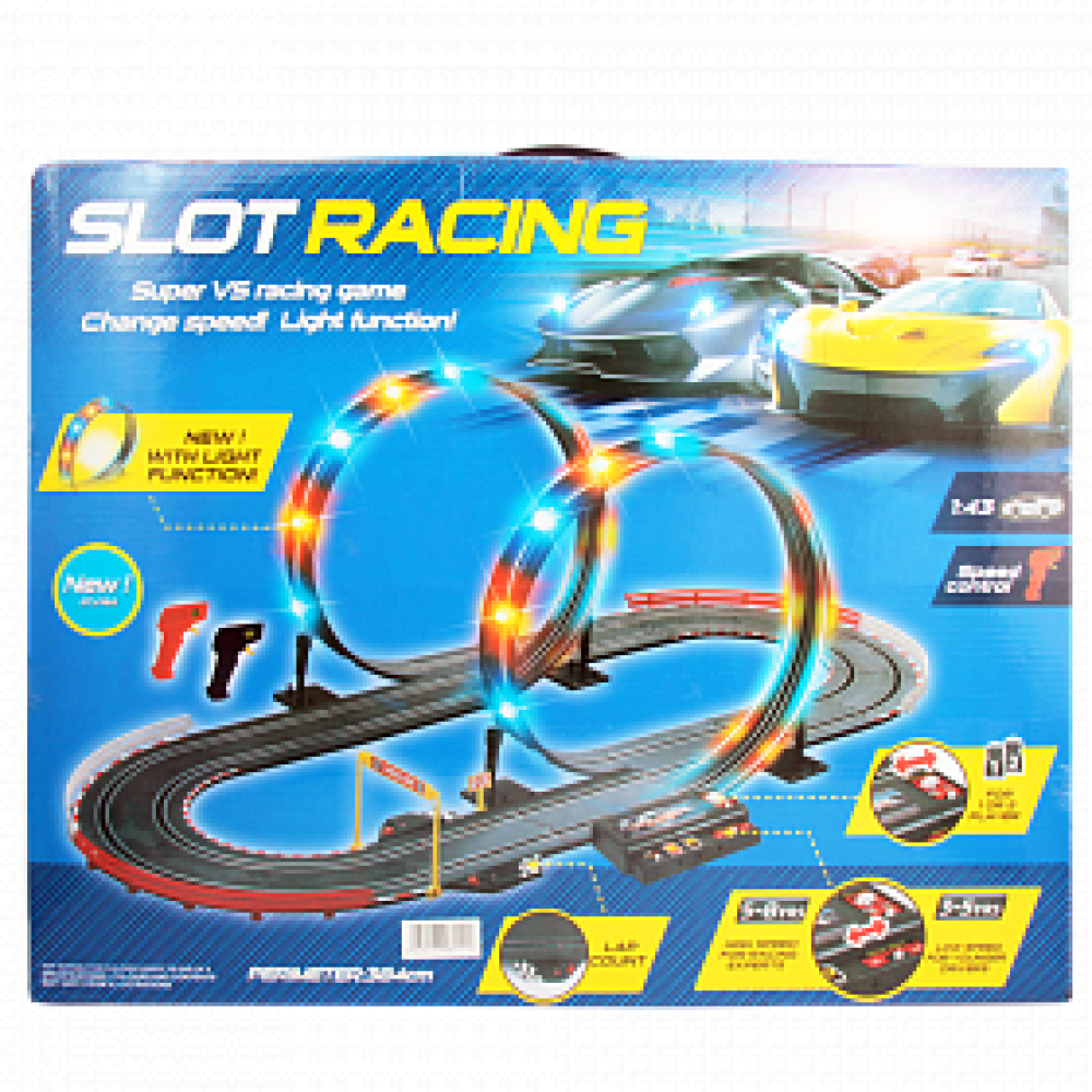 Гоночный трек Ралли от сети длина трека 384 см 1:43 - JJ82-2