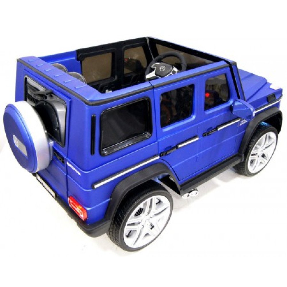 Радиоуправляемый детский электромобиль Mercedes Benz G65 Blue 12V 2.4G - G65