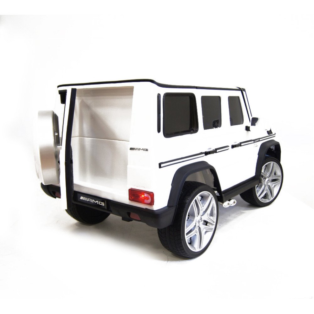 Радиоуправляемый детский электромобиль Mercedes Benz G65 White 12V 2.4G - G65