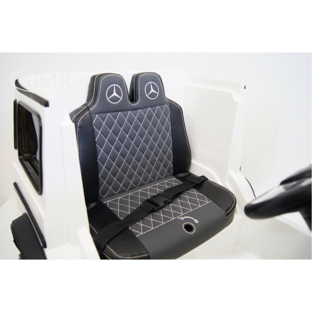 Радиоуправляемый детский электромобиль Mercedes Benz G65 White 12V 2.4G - G65