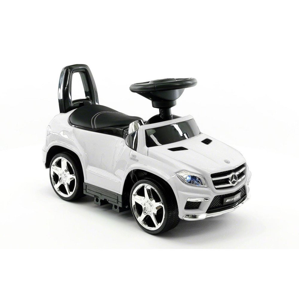 Детский электромобиль - каталка Mercedes GL63 AMG White LUXURY - SX1578H