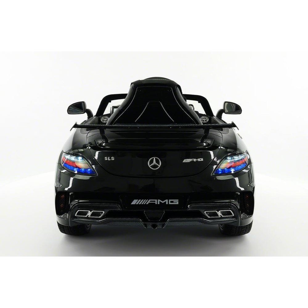 Детский электромобиль Mercedes-Benz SLS AMG Black Carbon Edition - SX128-S