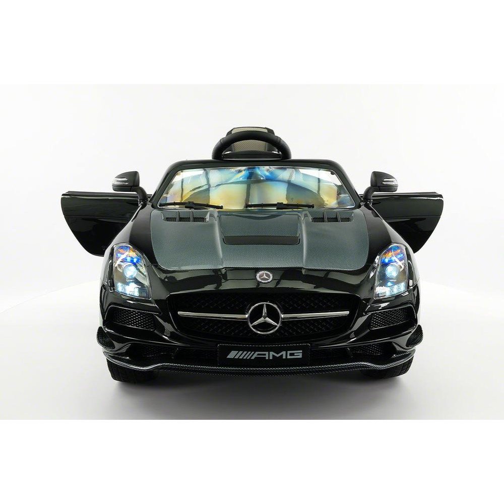Детский электромобиль Mercedes-Benz SLS AMG Black Carbon Edition - SX128-S