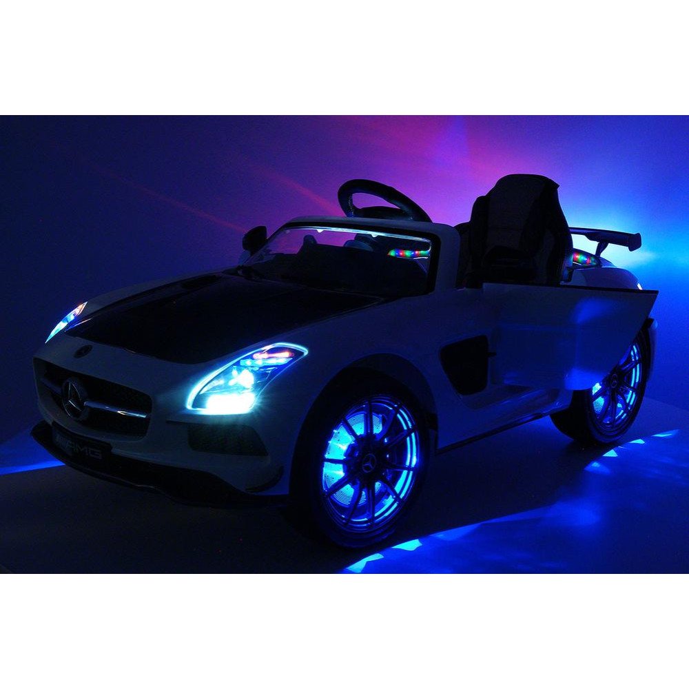 Детский электромобиль Mercedes-Benz SLS AMG Black Carbon Edition - SX128-S