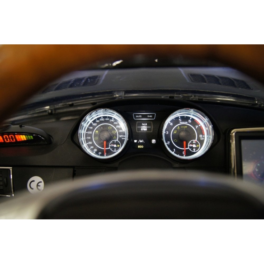 Детский электромобиль Mercedes GL63 AMG Black LUXURY 4WD MP4 2.4G - SX1588-H