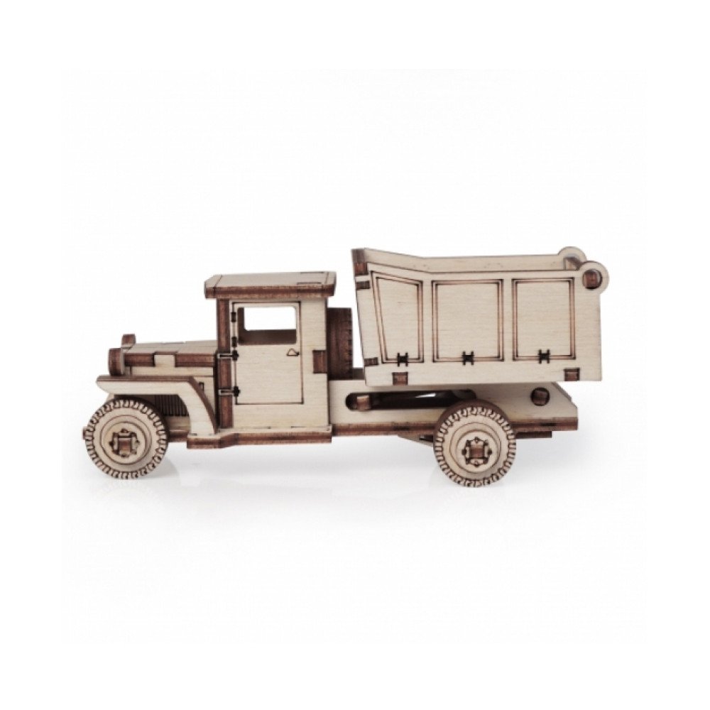 Конструктор 3D деревянный подвижный Lemmo Грузовик ЗИС 