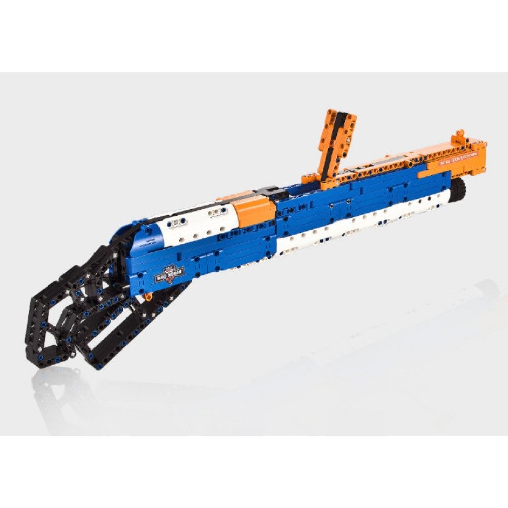 Конструктор Double E Cada Technics, дробовик M1887, 506 деталей, стреляет пульками - C81004W