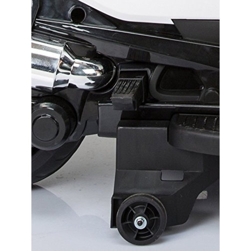 Детский электромобиль мотоцикл BMW R1200RT Black 12V - HZB-118-BLACK