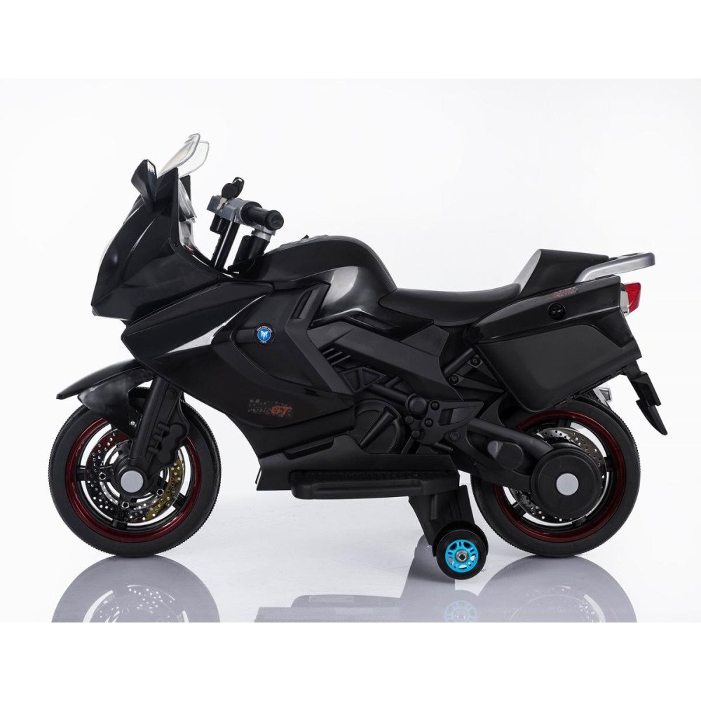 Детский мотоцикл BMW K1200GT Black 12V - XMX316-BLACK