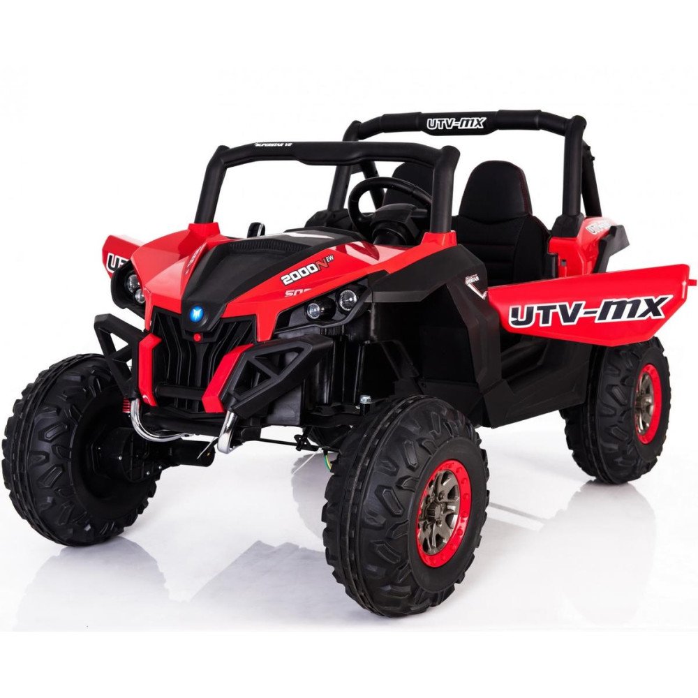 Двухместный полноприводный электромобиль Red UTV-MX Buggy 12V 2.4G - XMX603