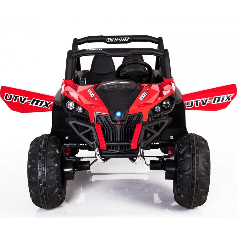 Двухместный полноприводный электромобиль Red UTV-MX Buggy 12V 2.4G - XMX603