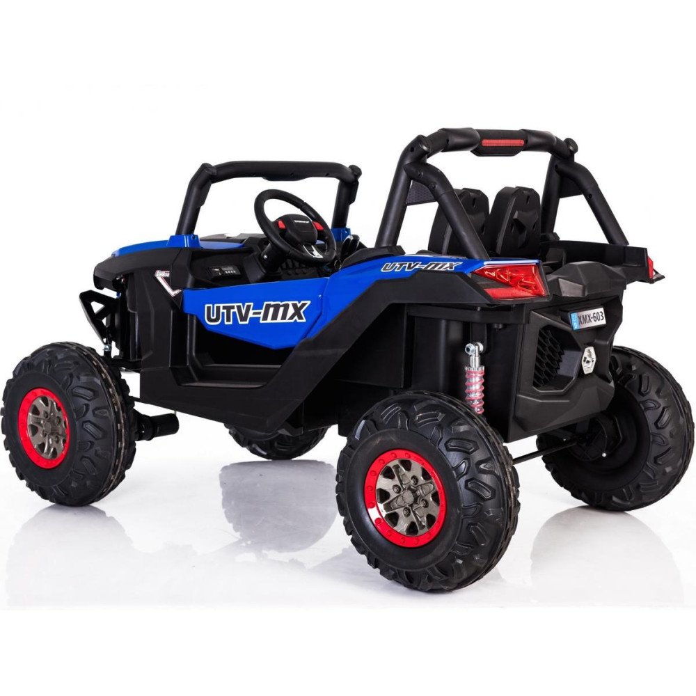 Двухместный полноприводный электромобиль Blue UTV-MX Buggy 12V 2.4G - XMX603-BLUE